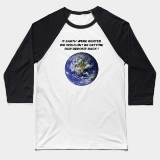 Earth Day 2020 Baseball T-Shirt